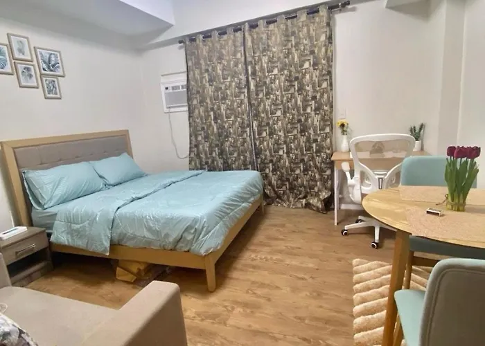 Vp - Amani Grand Residences, 03 Minutes Away From Mactan Airport - Bldg B - Unit 522 アパート